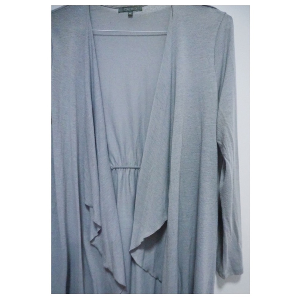 No Brand | Gray High-Low Cardigan